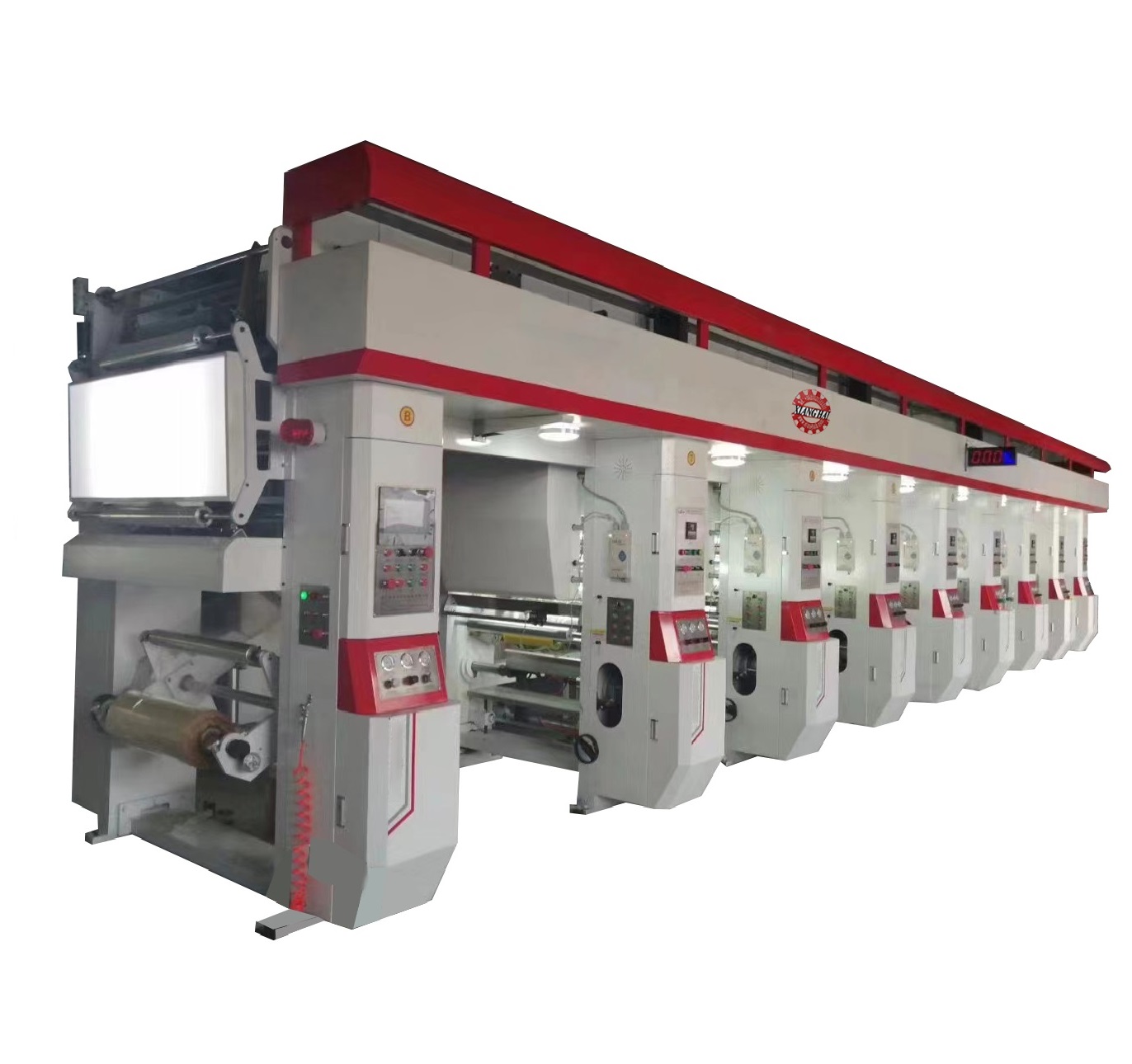 Computerized High Speed Gravure Printing Machine