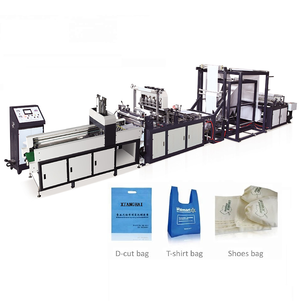 Three Functions Non Woven Bag Making Machine
